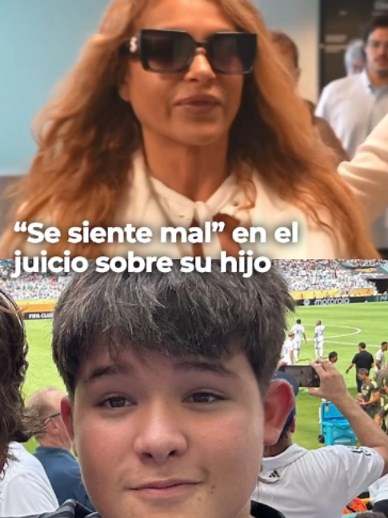 Paulina Rubio se sintió mal al iniciar juicio de custodia de Andrea Nicolás