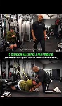 WHAT IS THE HARDEST HAMSTRING EXERCISE? #juliobalestrin #bodybuilding #gym #workout #hamstrings