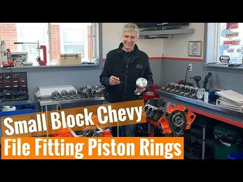 SBC Chevy - How to File Fit Piston Rings for your engine build