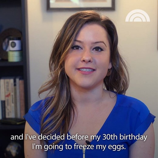 "I'm nowhere near the marriage-having-kids thing. I want to live my life on my own terms .... and I appreciate egg freezing as an option.” One woman shares her journey through the egg freezing process. For the full video, watch here:https://on.today.com/2HA8Fb1 | Today Show