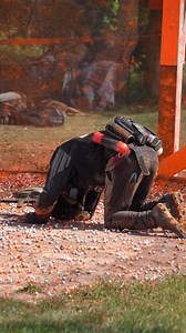 Hobblie hobble to victory 💙 Get that guy a new leg! @playopl @wasagabeachadventurepark #paintball #paintballlife #paintballmedia #canadianpaintball #paintballvideos | Blu PB Sports