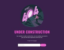 Under construction - WordPress Theme by Nicepage