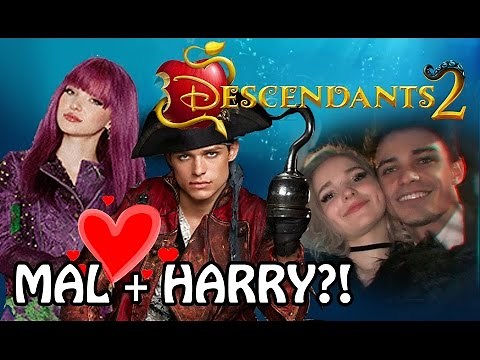 Descendants 2 news - Mal and Harry IN LOVE behind the scenes?! Dove Cameron + Thomas Doherty!
