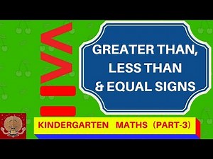 Greater and Less than signs/ KINDERGARTEN MATHS (PART -3)/ FREE WORKSHEETS for Kindergarten