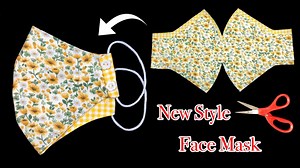 วิธีทำหน้ากากผ้า สำหรับไว้ใช้ร่วมกับหน้ากากอนามัย DIY Face Mask Sewing Tutorial #21 | Rin DIY สอนพับใบเตยแบบต่างๆ