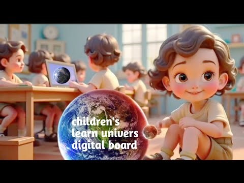 Discovering the Universe: Fun Learning for Kids on Digital Boards