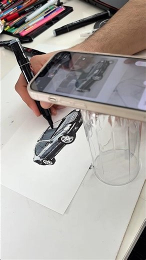 Mercedes W203 What should the next drawing be ?#drawingtutorial #cardrawing #art #mercedes #sketch