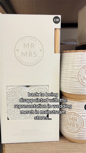 Improve Representation in Wedding Merch for LGBTQ Community