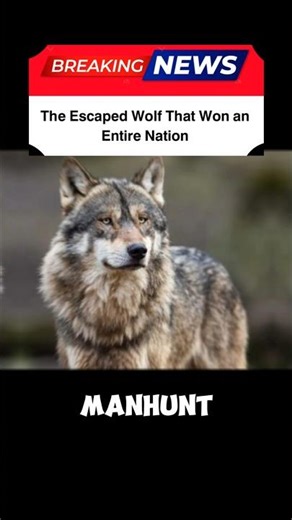 The Escaped Wolf That Won an Entire Nation