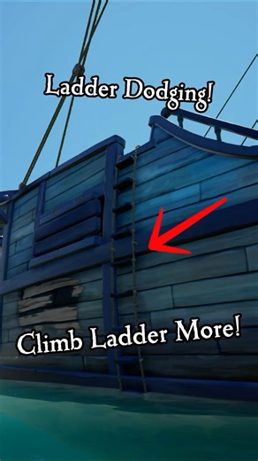 Start Ladder Dodging and you'll get on board much more, trust me! #seaofthieves #seaofthievesguide