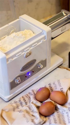 7.8K views · 648 reactions | Making your own homemade fresh pasta has never been so quick and easy: with PastaFresca, it only takes 3 minutes to knead, a few minutes of rest, and you can roll out your pasta sheet without stress  which shape do you want to make? #marcato #marcatopasta #pastalover #acquafarinamarcato #yourfoodstories #makepastanotwar | Marcato Pasta Machines | Facebook