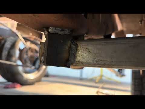 46 Chevy truck running board support