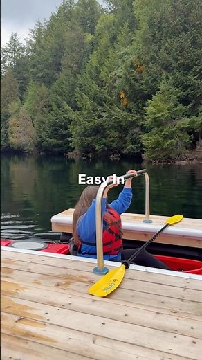 Easy In, Easy Out Kayak Launch with NyDock #shorts #kayak
