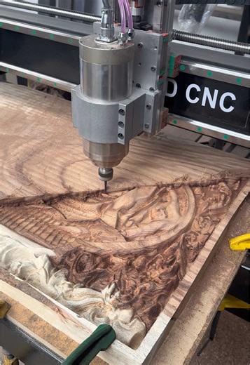 Tallado 3D en PAROTA con Máquina CNC G3D Pro