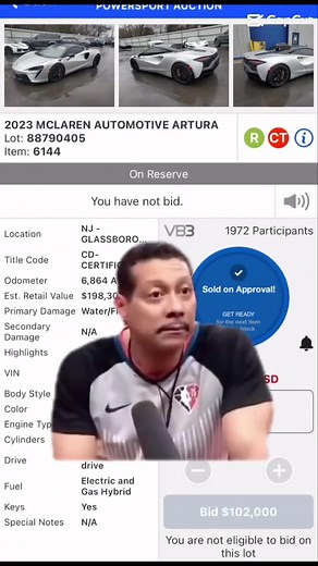 Counter Bids in Auto Auctions: The Fast Reflexes