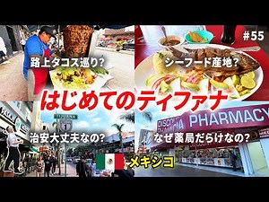 はじめてのティファナ！食文化と活気あふれる国境の街へ 🇲🇽 メキシコ観光④【90日間で行く世界一周旅行VLOG #55】