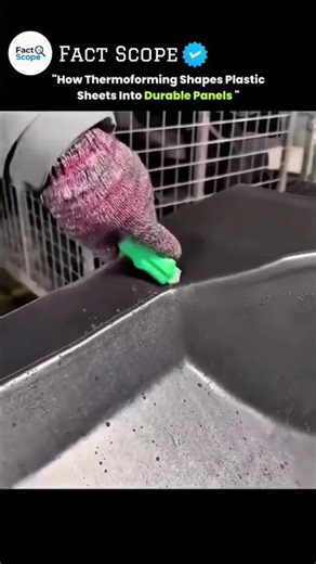 Thermoforming Innovation: Shaping Plastic Sheets into Durable Panels🤯😱