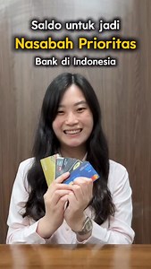 Givela Harsono on Instagram: "Butuh berapa saldo untuk jadi nasabah prioritas di tahun ini? Mulai dari BCA Prioritas, Danamon Privilege, Maybank Premier, Permata Priority, Mandiri Prioritas, HSBC Premier, CIMB Niaga Preferred, OCBC Premier, UOB Privilege, BNI Emerald sampai BRI Prioritas #bank #banking #prioritybank #bankprioritas #kartudebit #prioritybanking"