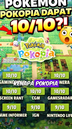 POKOPIA PECAHIN REKOR POKEMON #pokemon #pokopia #shorts