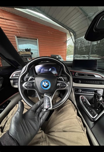 🔱 2015 BMW i8. 🆘 All keys lost situation. ✅ Replacement smart key made for customer. Full video will be soon! Stay tuned. #locksmith #bmw #bmwi8 #i8 #keyprogramming