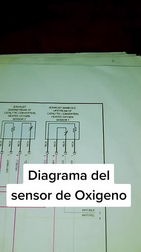 diagrama electrico del senaor de Oxigeno.