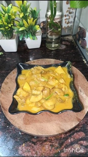 mushroom curry🍄🍲#viralvideo #shortsfeed #recipe #likesharesubscribe #cooking