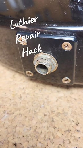 How repair a crackling guitar jack without replacing or using solvent cleaners. #guitarrepairshop #luthiery #luthier #guitar #guitarrepair | Sound Factory