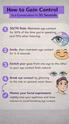 How to Control Any Conversation in 30 Seconds