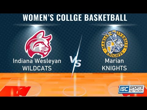 LIVE Women's College Basketball: Indiana Wesleyan at Marian 2-23-24