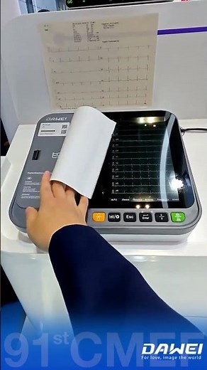 Dawei Medical 12 leads 12 Channel ECG Machines#cmef #ecg
