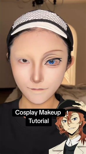 Chuuya Nakahara Cosplay Makeup Tutorial
