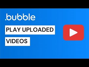 How to play videos uploaded to your Bubble.io App | Tutorial