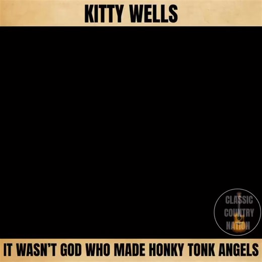 228K views · 8.4K reactions | Kitty Wells breaks barriers with this bold anthem, giving voice to women and challenging the double standards of honky tonk life. | Classic Country Nation | Facebook