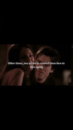 Life never lets you meet someone without a reason. — Damon and Elena, TVD🖤