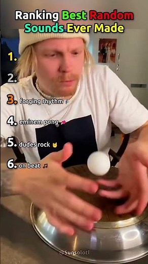 Ranking Best Random Sounds Ever Made #best