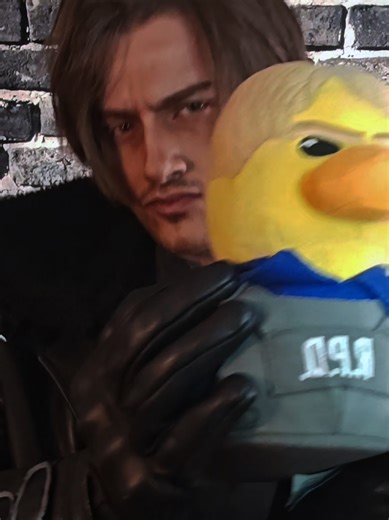 24 today!!! going on 49 years old in this cosplay lmao 🎂🎉 #leonkennedy #cosplay #residentevilrequiem