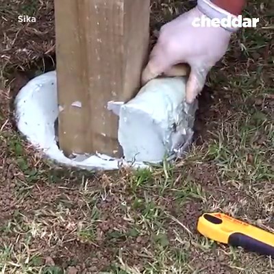 4.7M views · 54K shares | This self-expanding foam is quicker than concrete at stabilizing fence posts. (It's pretty satisfying to watch.) Try it out: chdr.tv/amazof15d | cheddar news | Facebook