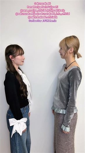 守屋麗奈 藤吉夏鈴 FUN♪ Cortisa Star Sakurazaka46