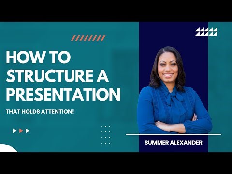 How to Structure a Presentation That Holds Attention (Step-by-Step Guide)