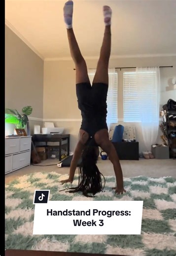 Learning to do a handstand bc why not🤷🏽‍♀️ #handstand