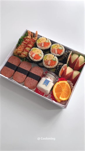 Make a Picnic Bento with me - day 206 🍱 和我一起做便當#lunchbox #cooking #bento #asmrvideo #food
