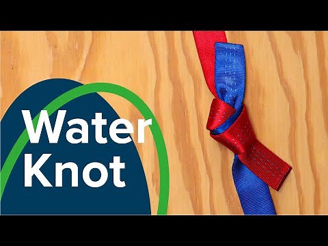 How to Tie a Water Knot