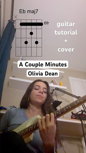 How to play: A Couple Minutes by Olivia Dean - guitar tutorial & cover