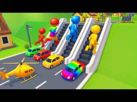 Shape shifting 🏃‍♂️🚗🚲🚦All Levels Gameplay Walkthrough Android,ios Max Level ADH14