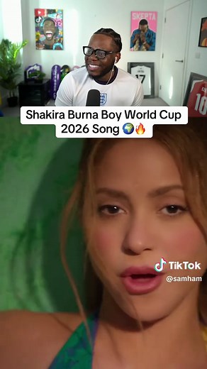 Shakira and Burna Boy drop music video for World Cup 2026 song Dai Dai #shakira #worldcup2026 #burnaboy #fyp