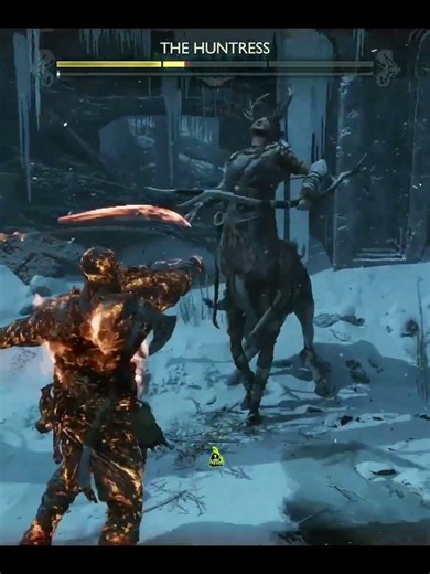 Kratos kills The Huntress | God of War - Ragnarok