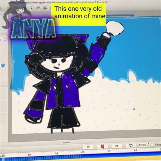 This one very old animation of mine. I worked really hard on this animation that time. PENCIL 2D