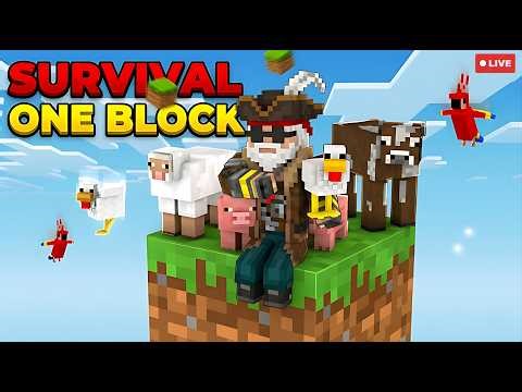 I Survived 100 Days in Minecraft ONE BLOCK SURVIVAL! (Hindi) DAY 5😱#shortsfeed #shortslive #trending