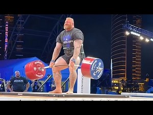Hafthor 515KG NEW Deadlift World Record Attempt