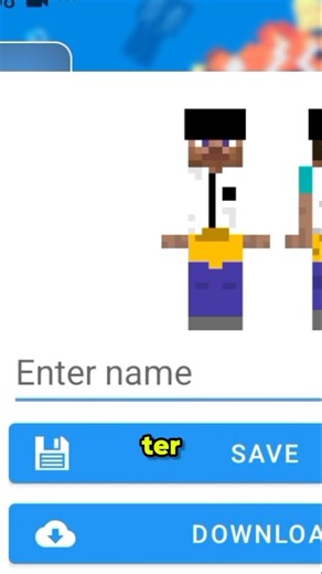Como ter uma skin personalizada no Minecraft no Celular #minecraft